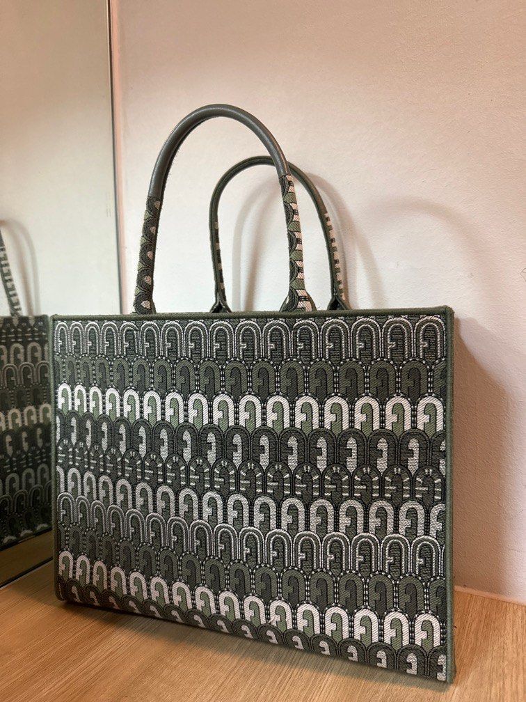 Furla Tote Bag green Women s Fashion Bags Wallets Tote Bags