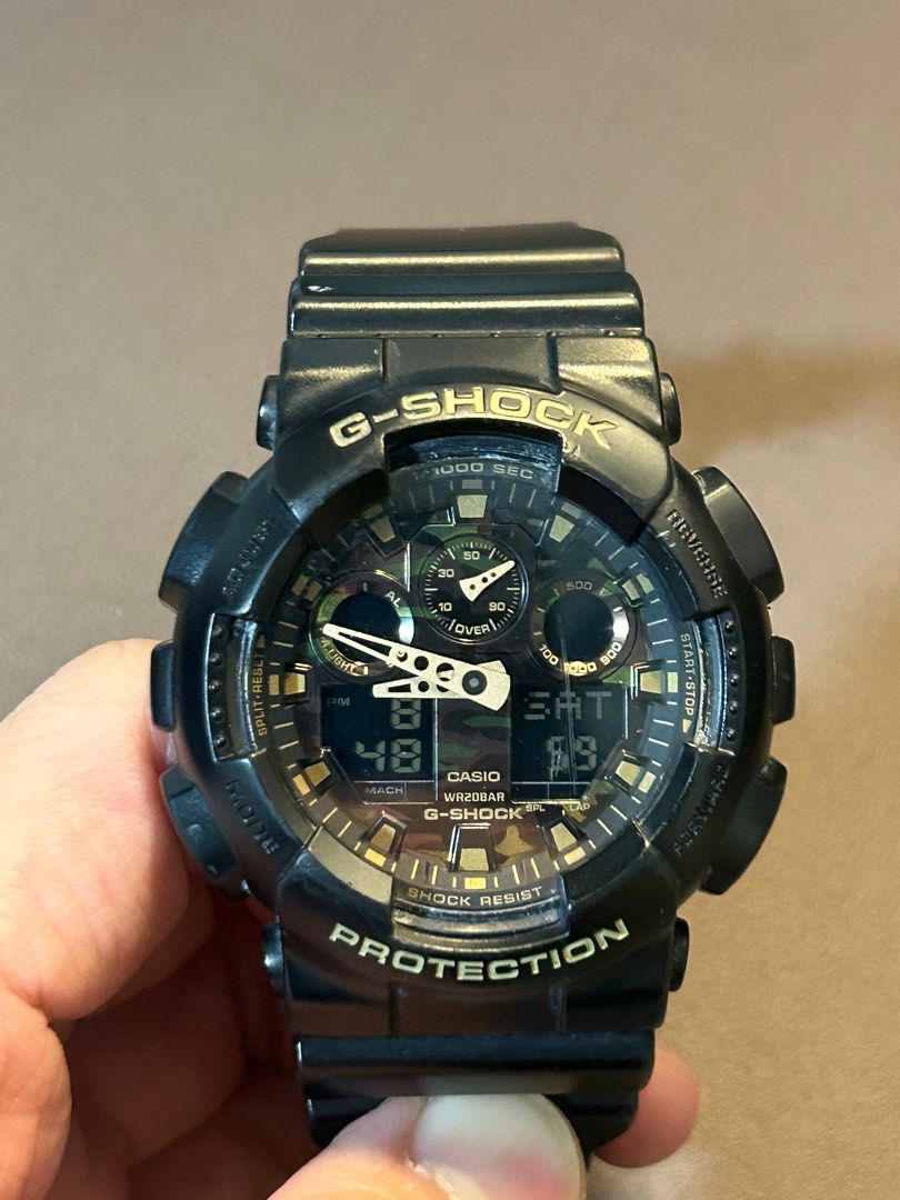 G Shock GA100 CF Men s Fashion Watches Accessories Watches on