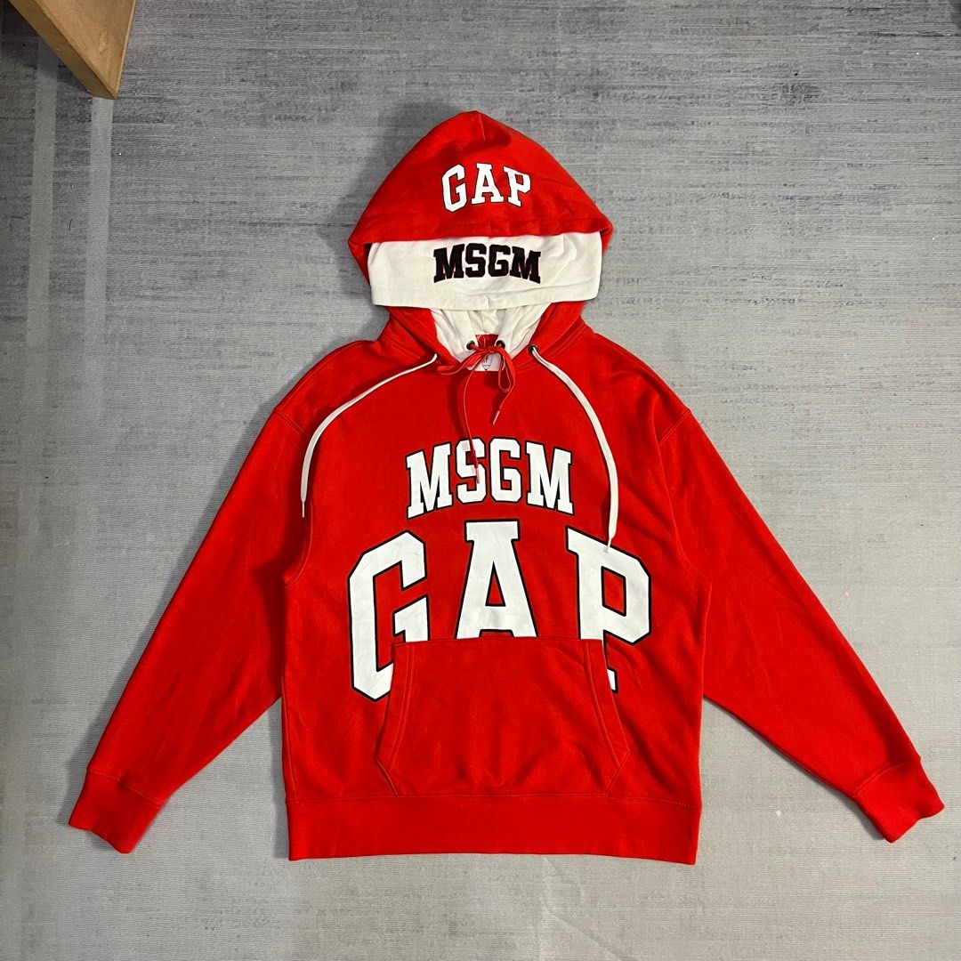 Msgm gap hoodie new arrivals
