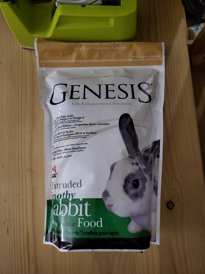 Genesis on sale rabbit food
