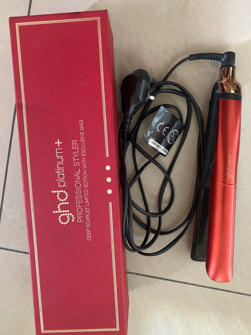Ghd scarlet deals limited edition