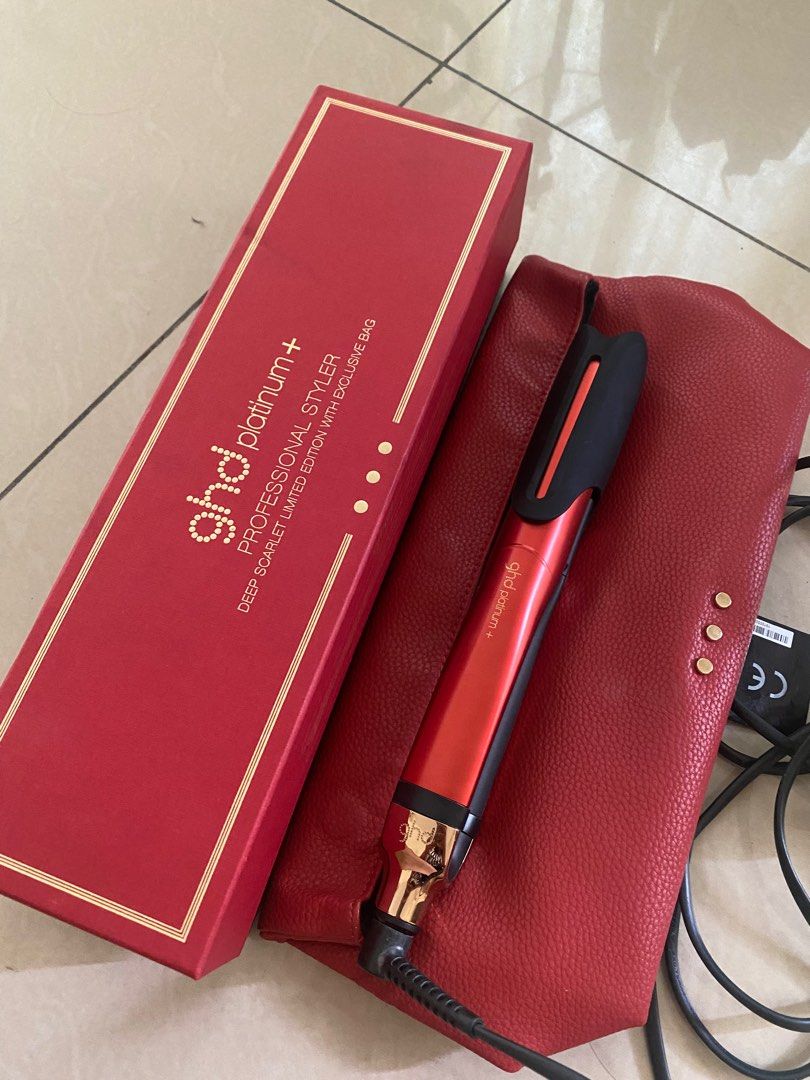 Ghd scarlet hot sale limited edition