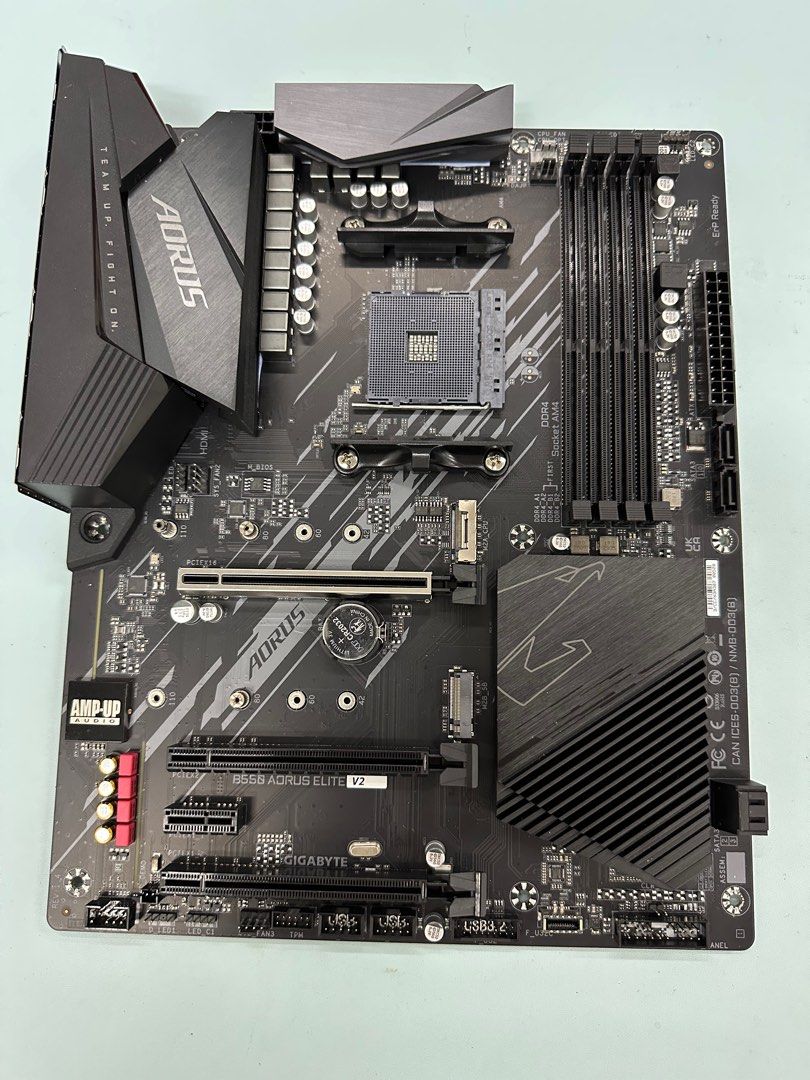 Gigabyte B550 Aorus elite V2, Computers & Tech, Parts & Accessories,  Computer Parts on Carousell