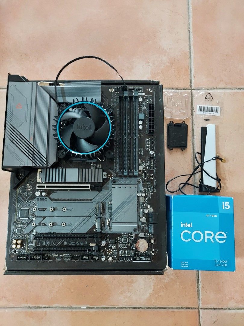 Ddr4 motherboard 2024 cpu combo