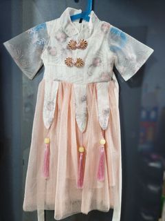 Girl Chinese Traditional Costume Size 120cm