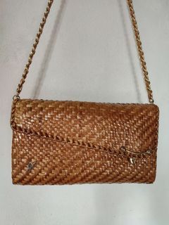 Giselle Wicker Shoulder/Clutch Bag