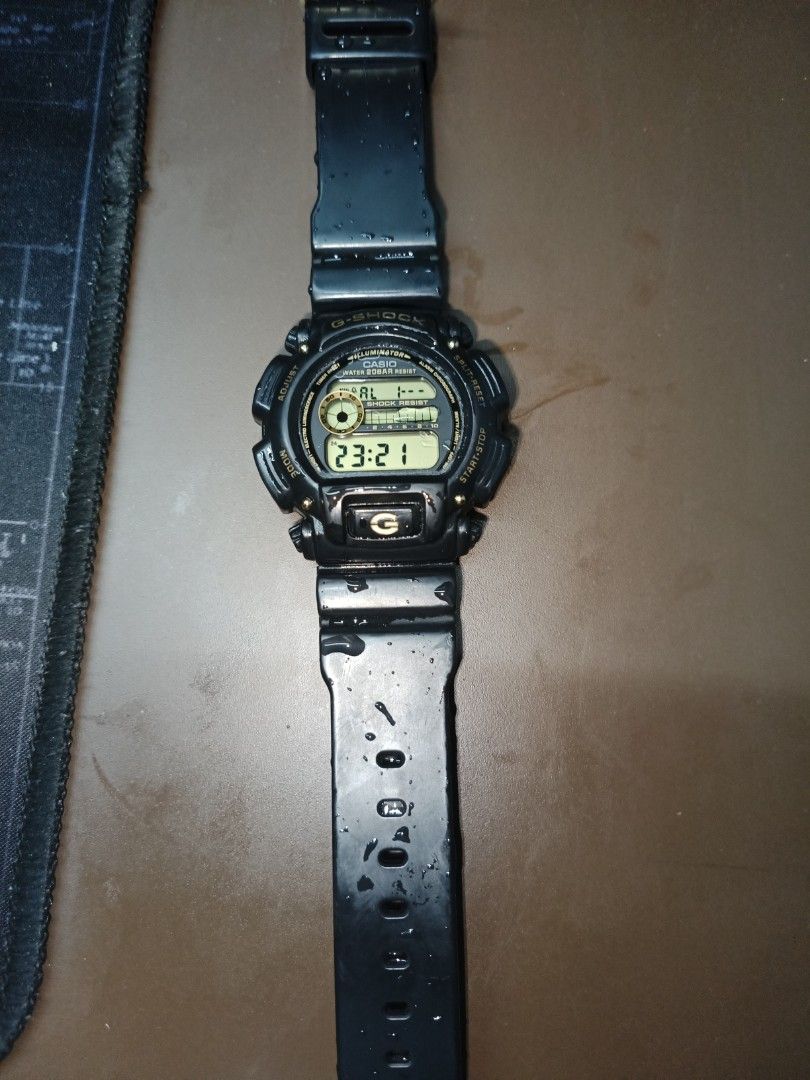 G shock discount casio black gold