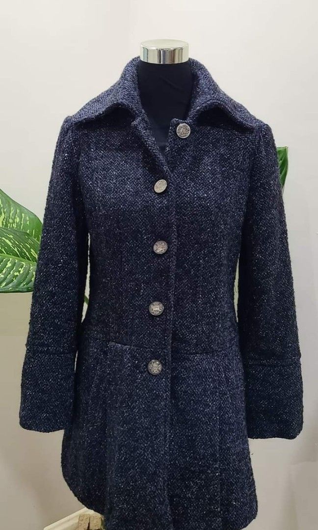 Guess store tweed coat