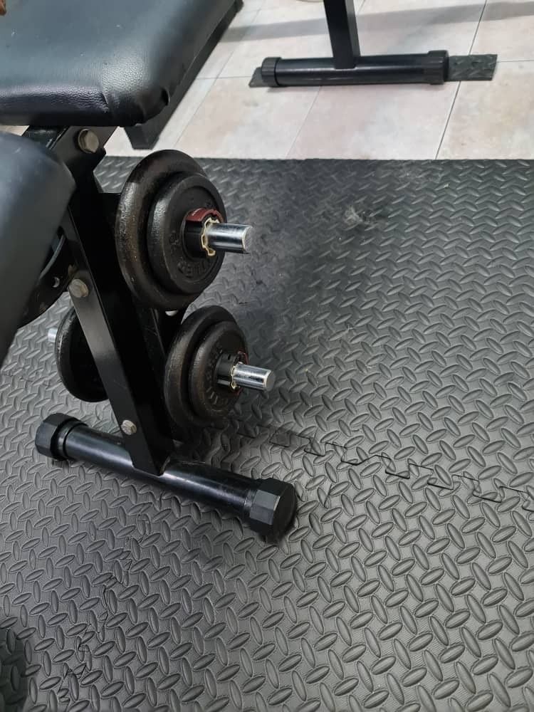 Gym / Weight lifting Set, Sports Equipment, Exercise & Fitness, Weights