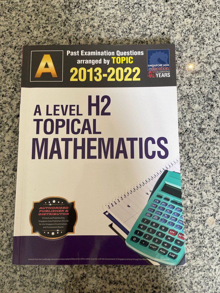 H2 topical math hobbies toys books magazines assessment books on