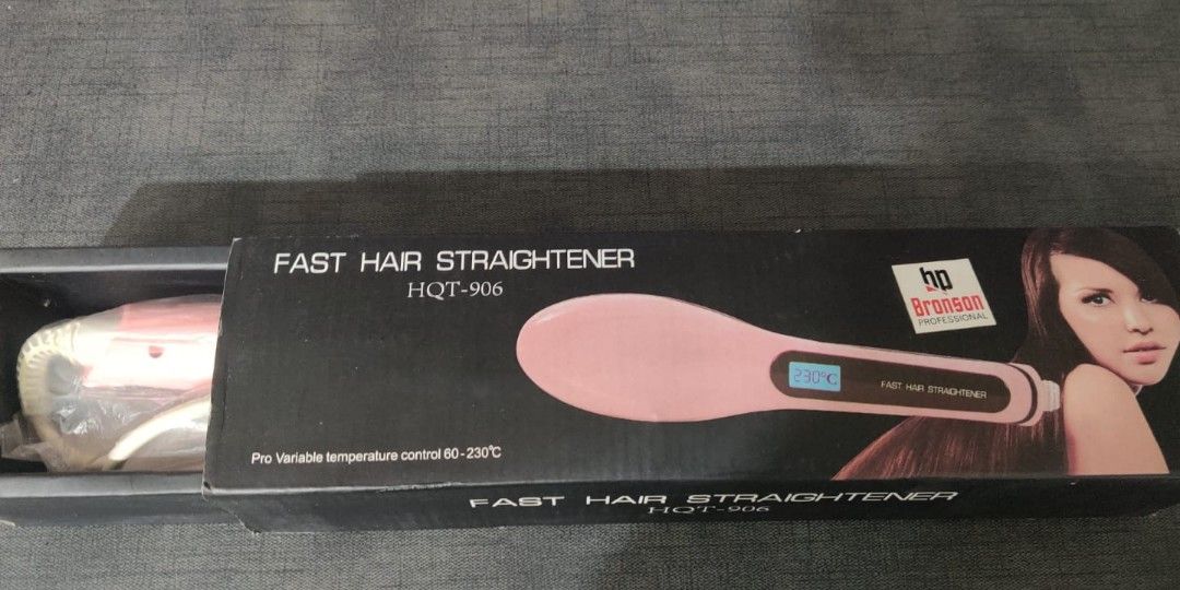 Bronson professional fast hair straightener review sales