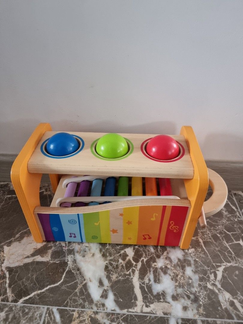 Hape balls and xylophone