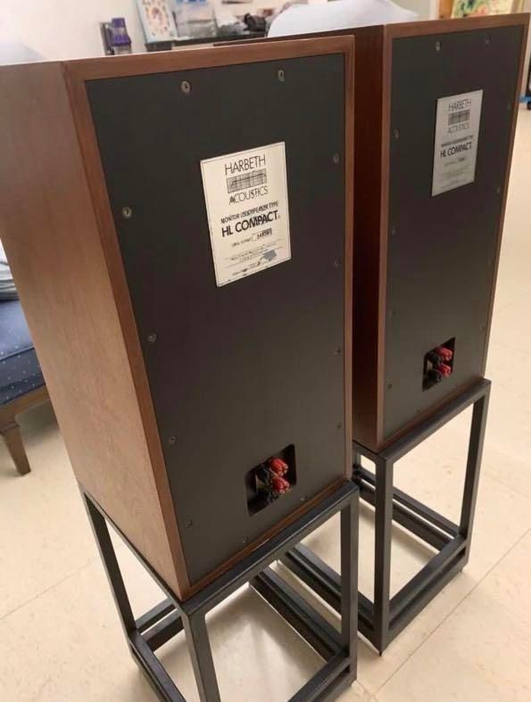 [Reserved] Harbeth HL Compact Speakers with Stand