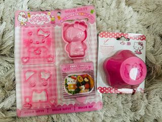 Hello Kitty Bento and Cupcake Silicon Moulds