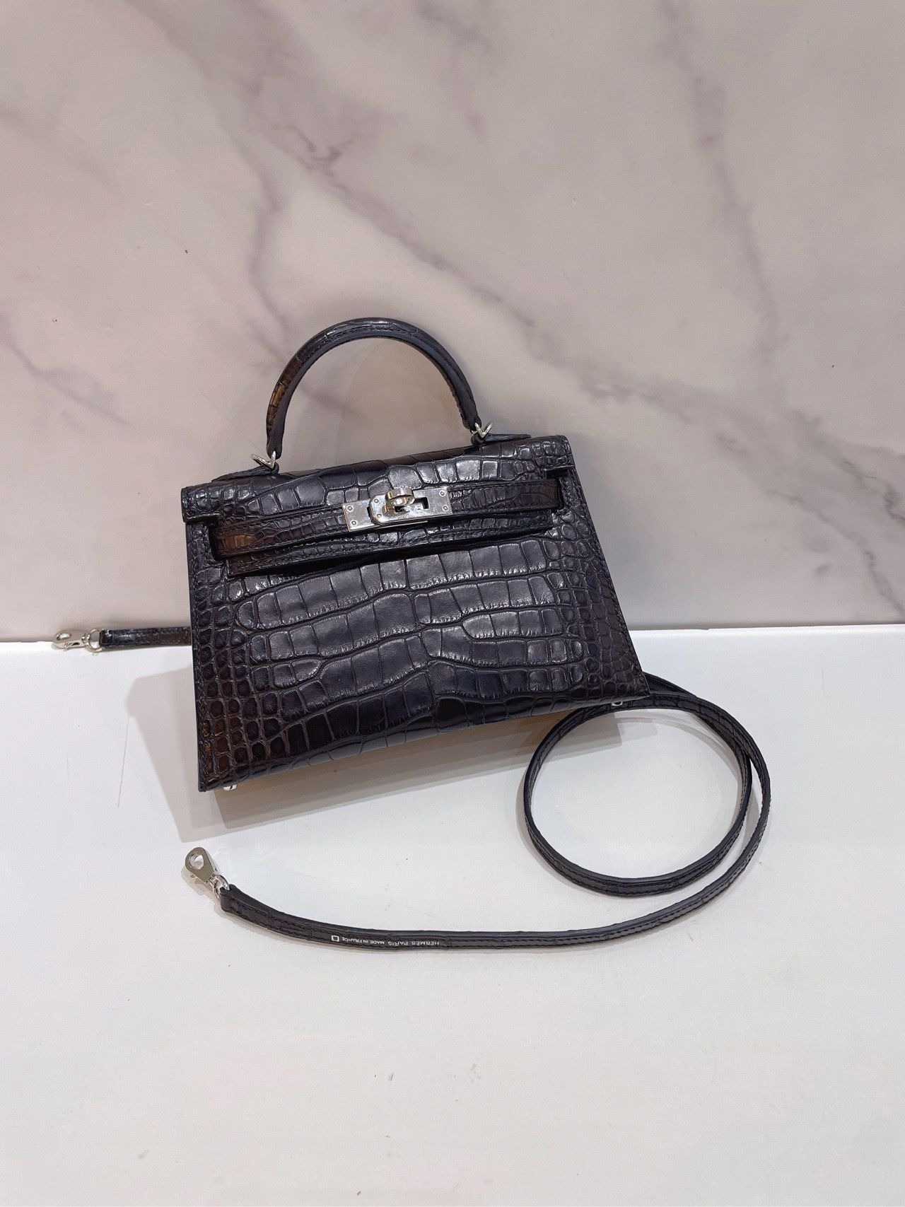 Hermes Mini Kelly Alligator Luxury Bags Wallets on Carousell