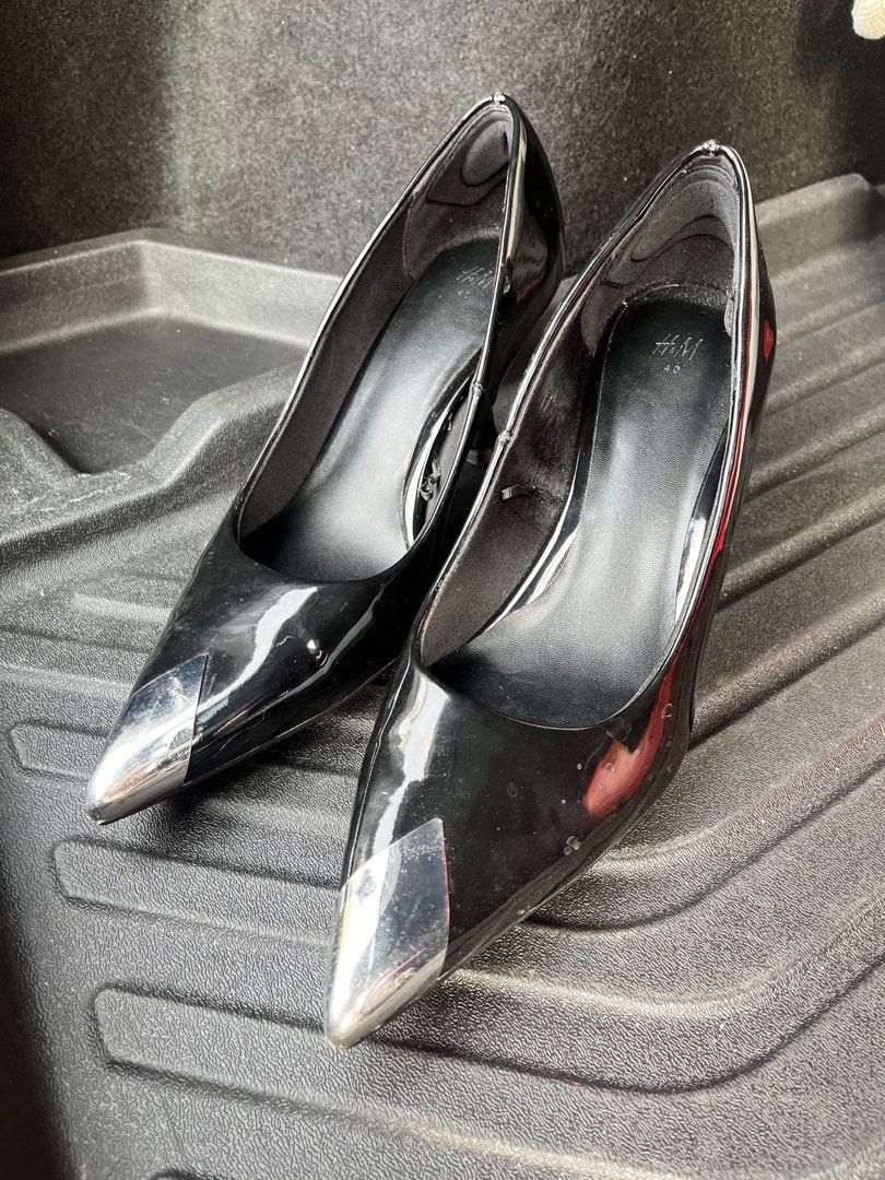 H&m online silver heels