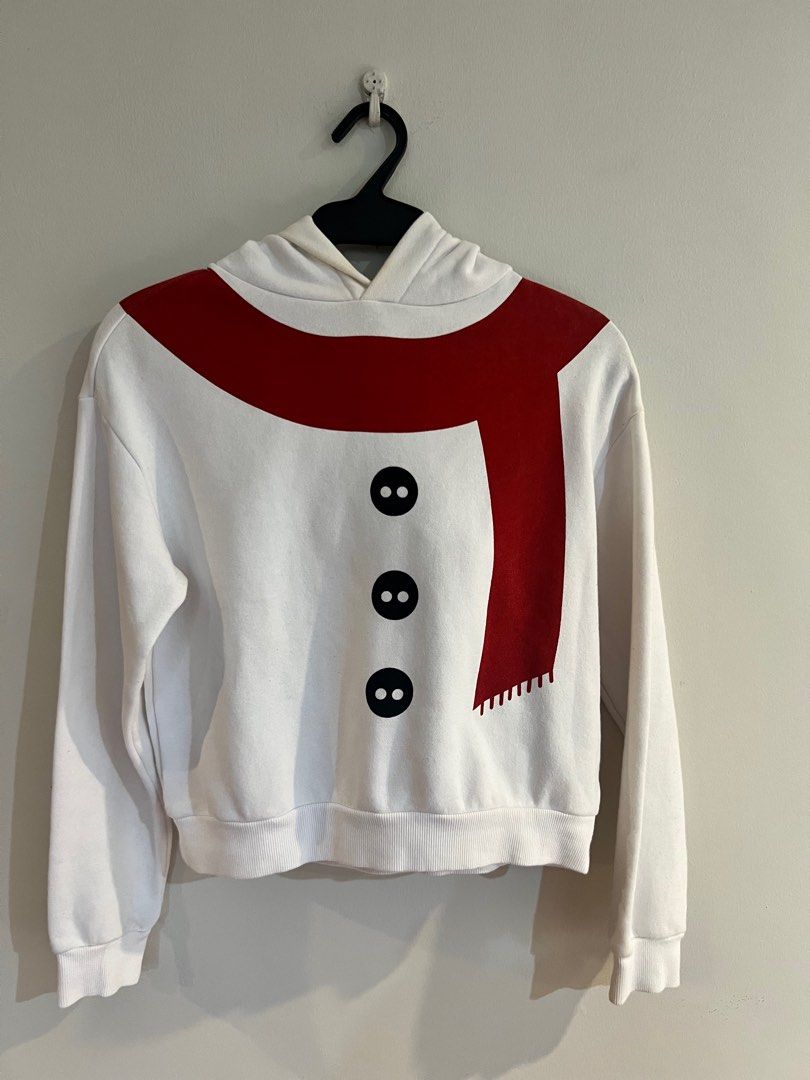 H&m snowman hoodie discount
