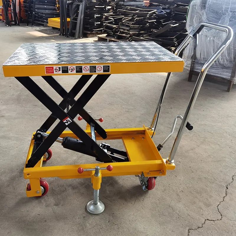 Hydraulic Lift Table Manual Small Lift Table Scissor Table Lift