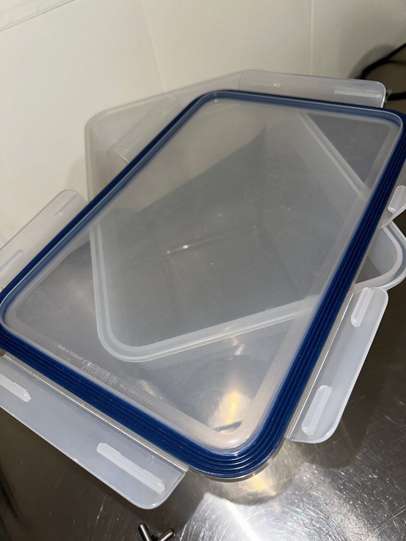 IKEA 365+ Food container, large rectangular/glass, 3 qt - IKEA