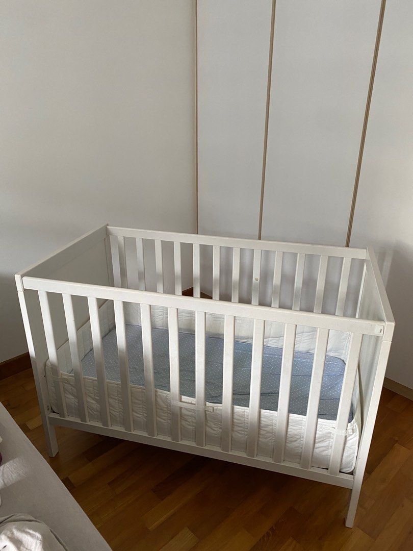 Ikea Baby Cot, Babies & Kids, Baby Nursery & Kids Furniture, Cots