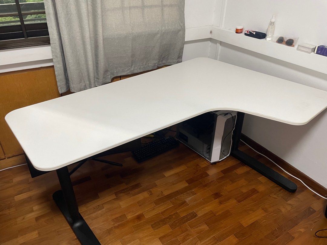 IKEA BEKANT (corner desk right), Furniture & Home Living, Furniture
