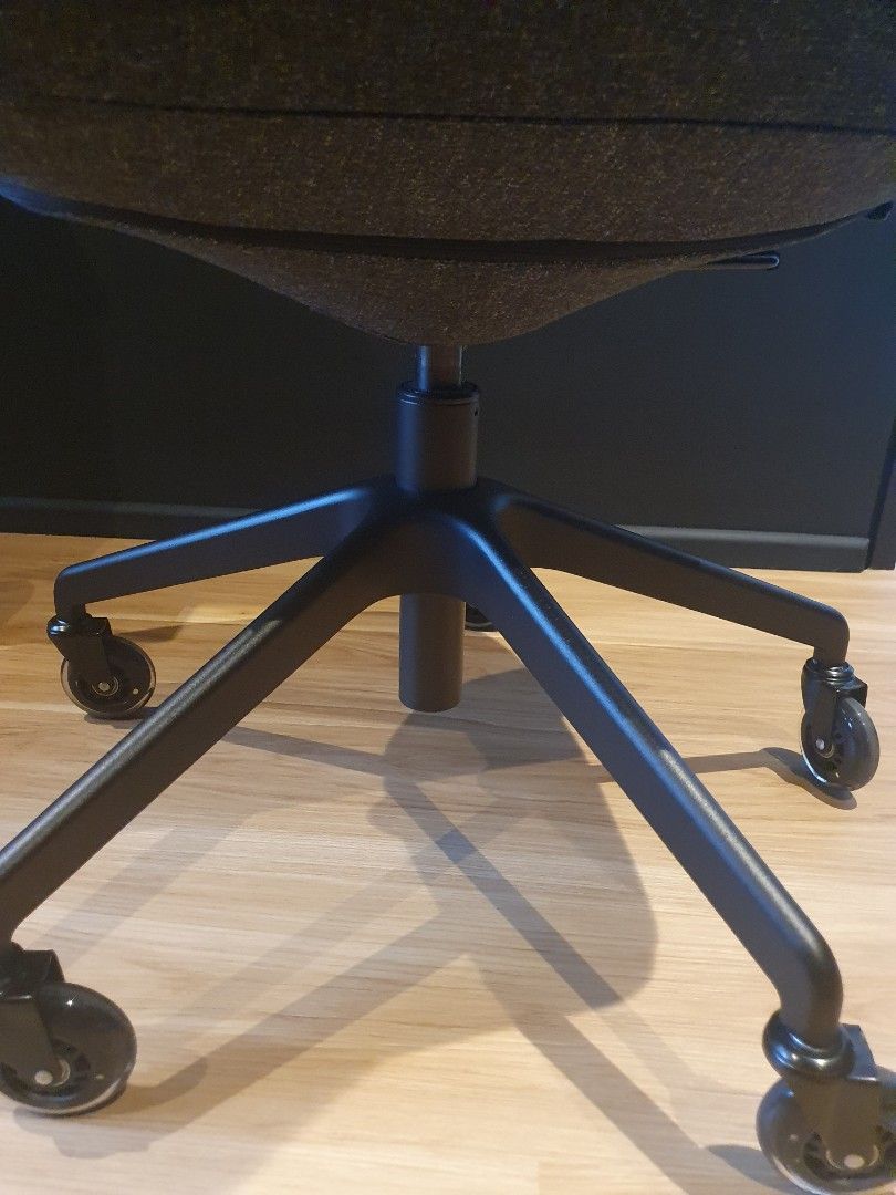IKEA CHAIR / LANGFJALL / OFFICE CHAIR WITH ARM REST AND NEW CASTERS