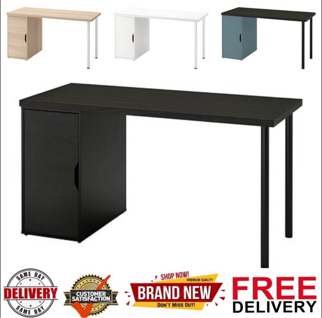 IKEA LAGKAPTEN ALEX gaming Desk White 140 60 cm Furniture