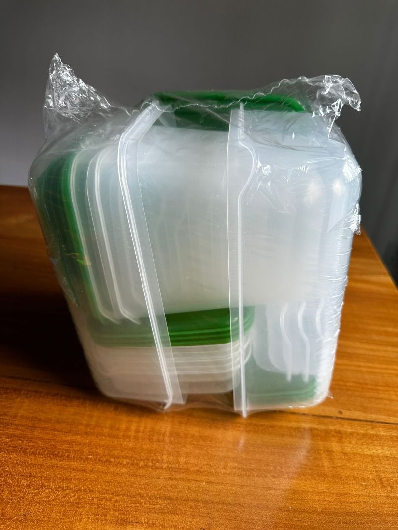 Ikea PRUTA Food container, set of 17, transparent/green, Furniture & Home  Living, Kitchenware & Tableware, Food Organisation & Storage on Carousell