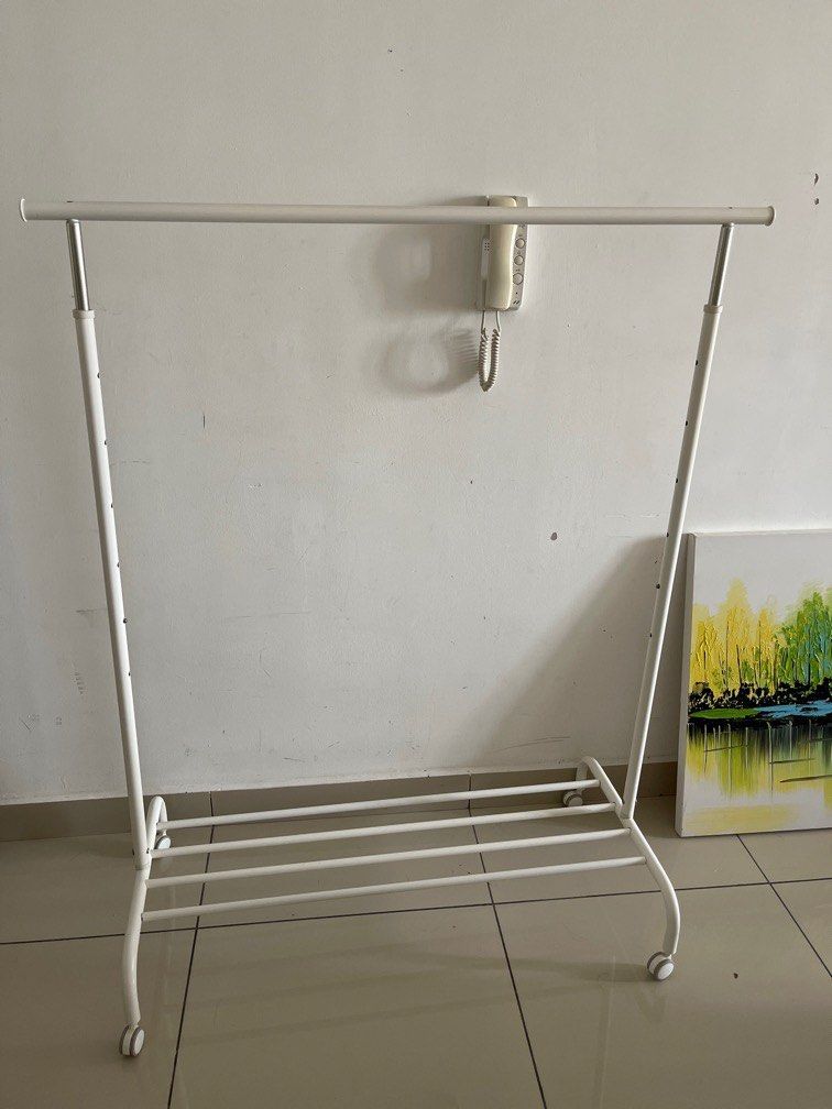 Ikea Rigga clothing rack, Furniture & Home Living, Home Improvement