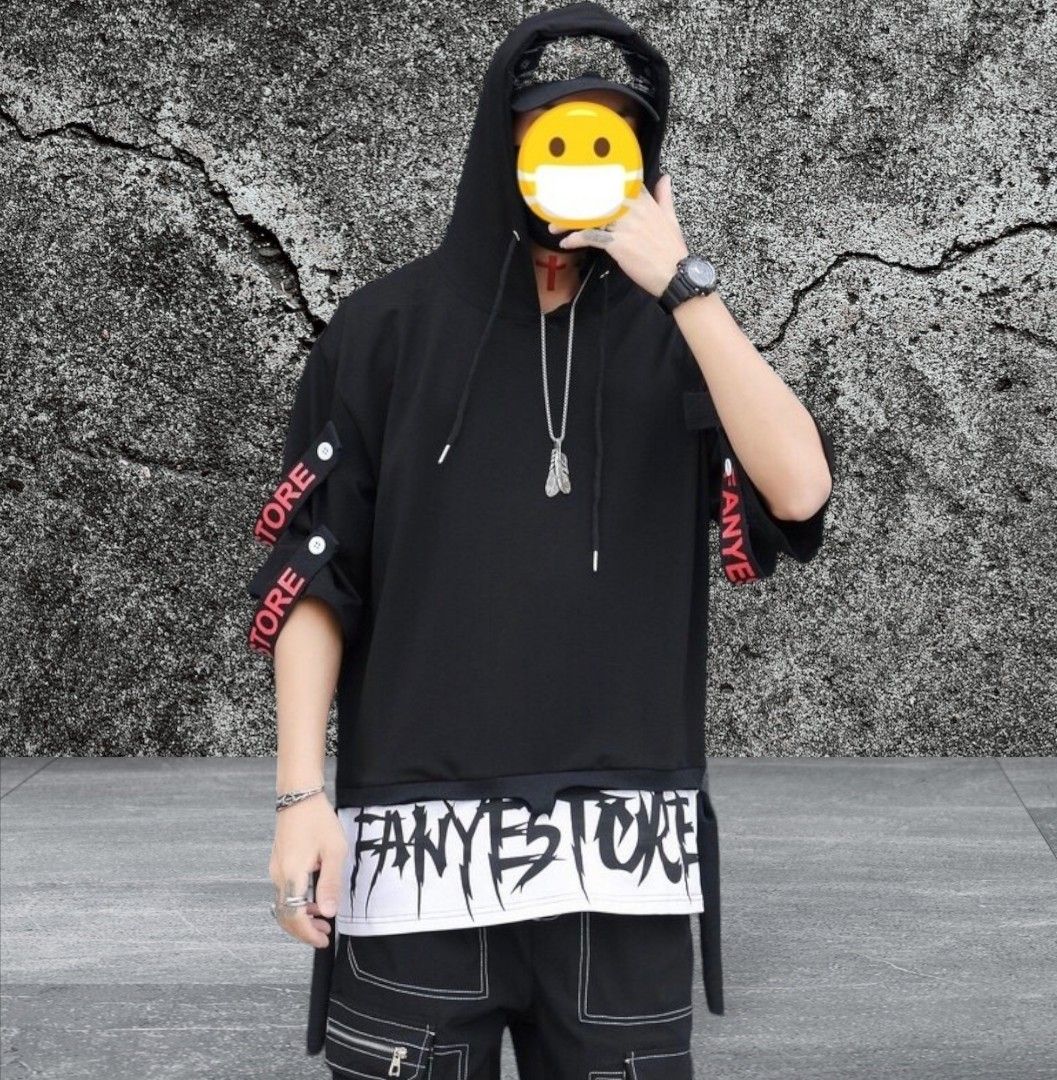 Korean best sale streetwear hoodie
