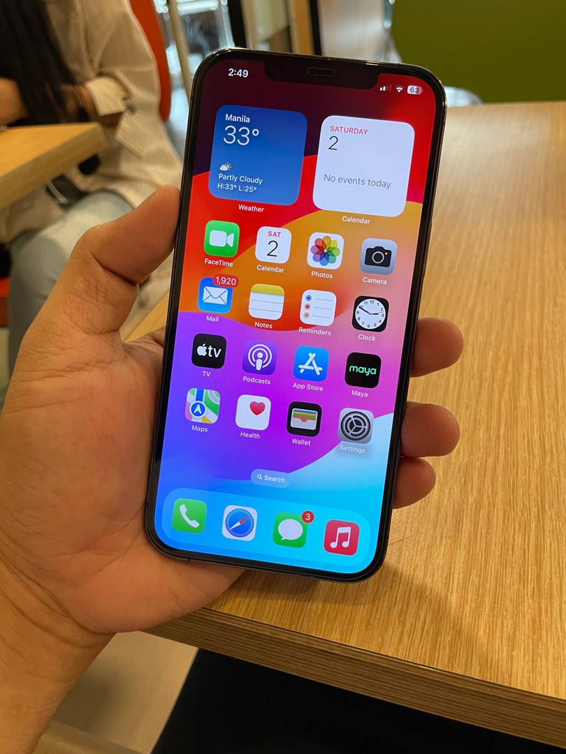 Iphone 12 Pro Max 128Gb Graphite Smart/Tnt Locked, Mobile Phones ...