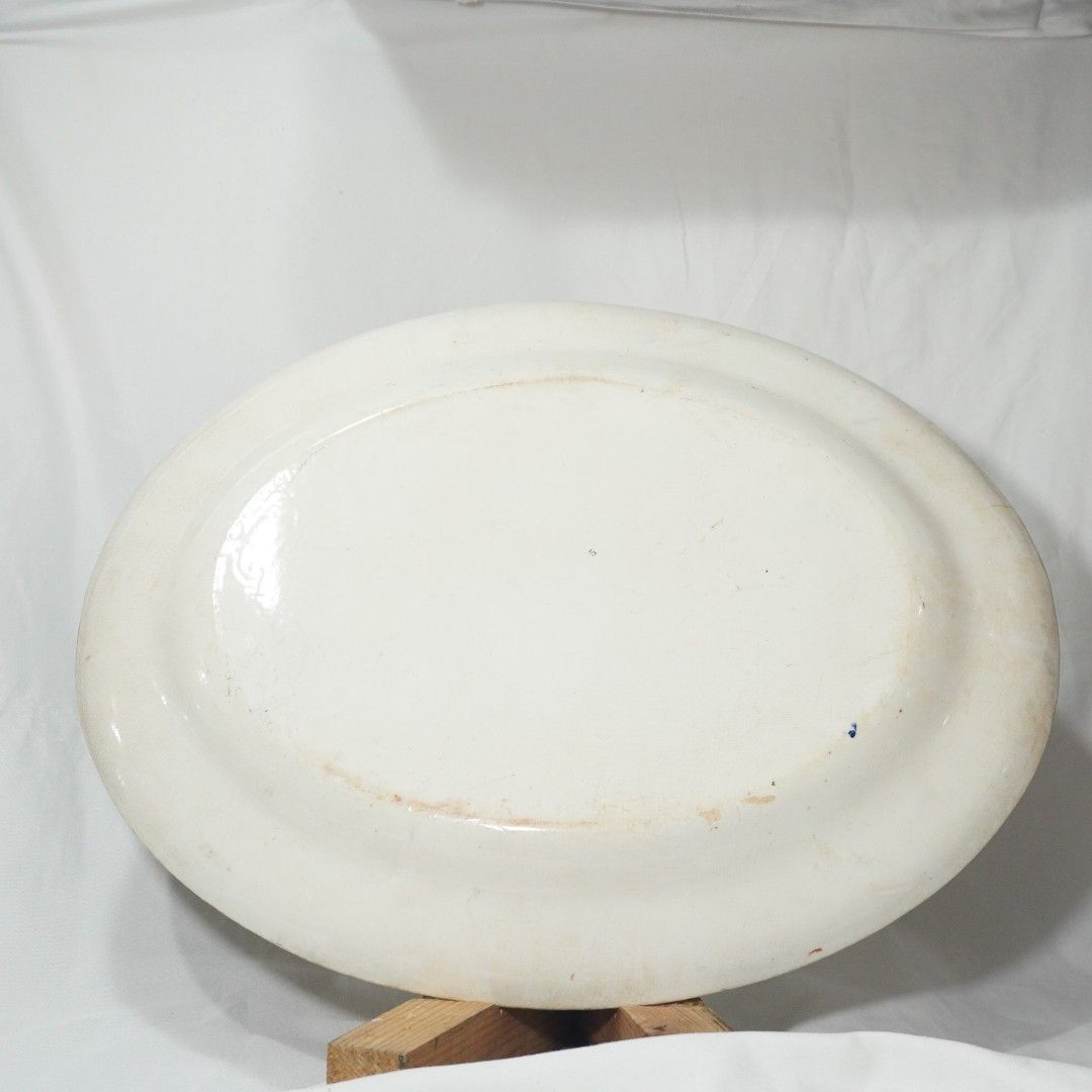 Ironstone Large Serving Platter, Furniture & Home Living, Kitchenware