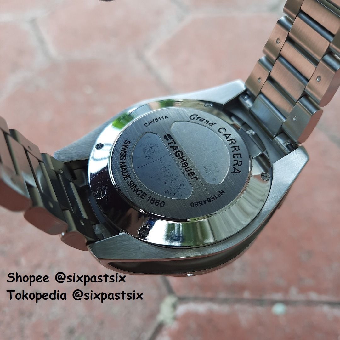 Jam mecaquartz (sweeping hands) Tag Heuer Grand Carrera calibre 3600