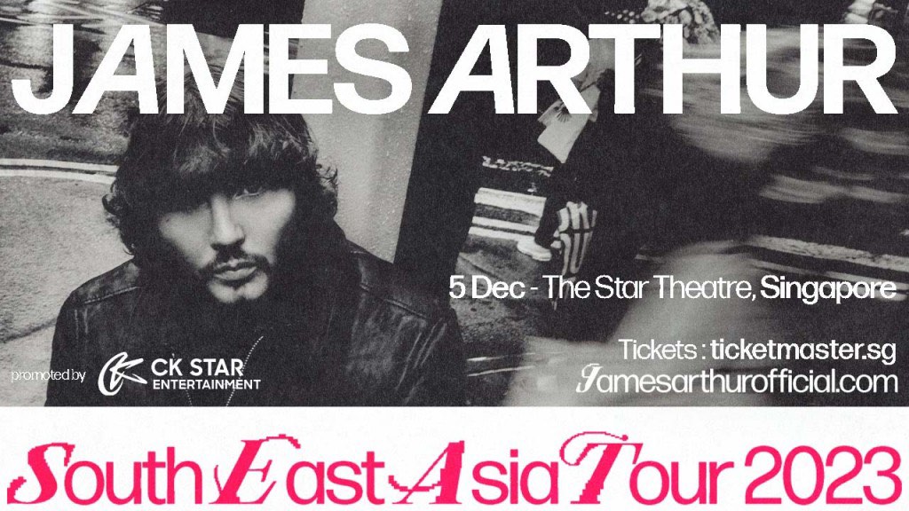 James Arthur Concert Tickets, Tickets & Vouchers, Event Tickets on