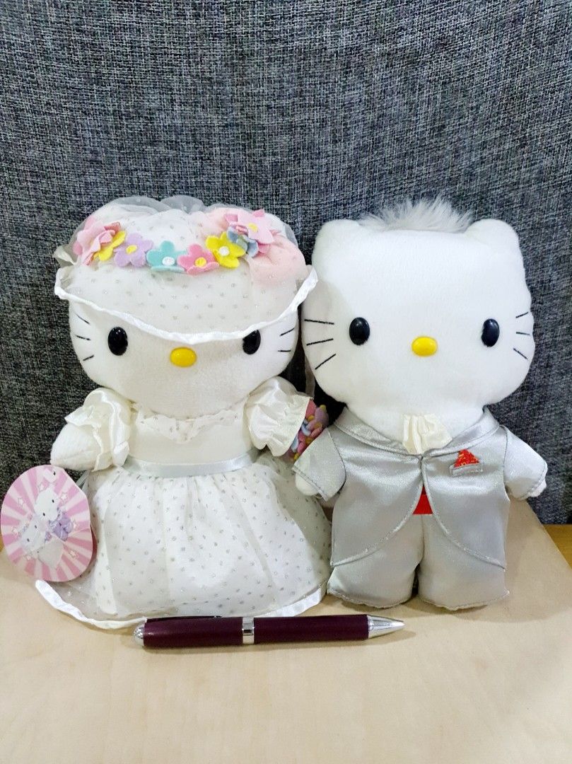 Hello kitty wedding outlet plush