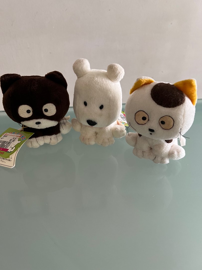 Japanese Plush Toys set of 3, Hobbies & Toys, Toys & Games on Carousell
