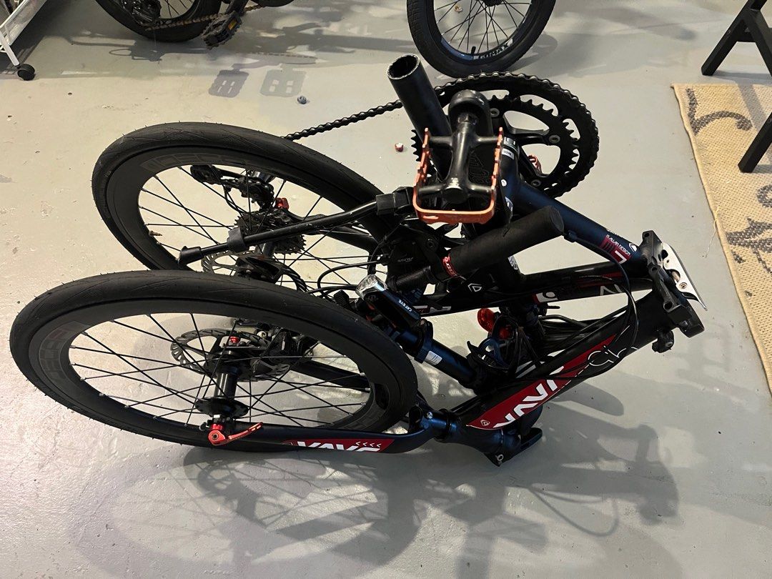 Java pro 4 folding hot sale bike