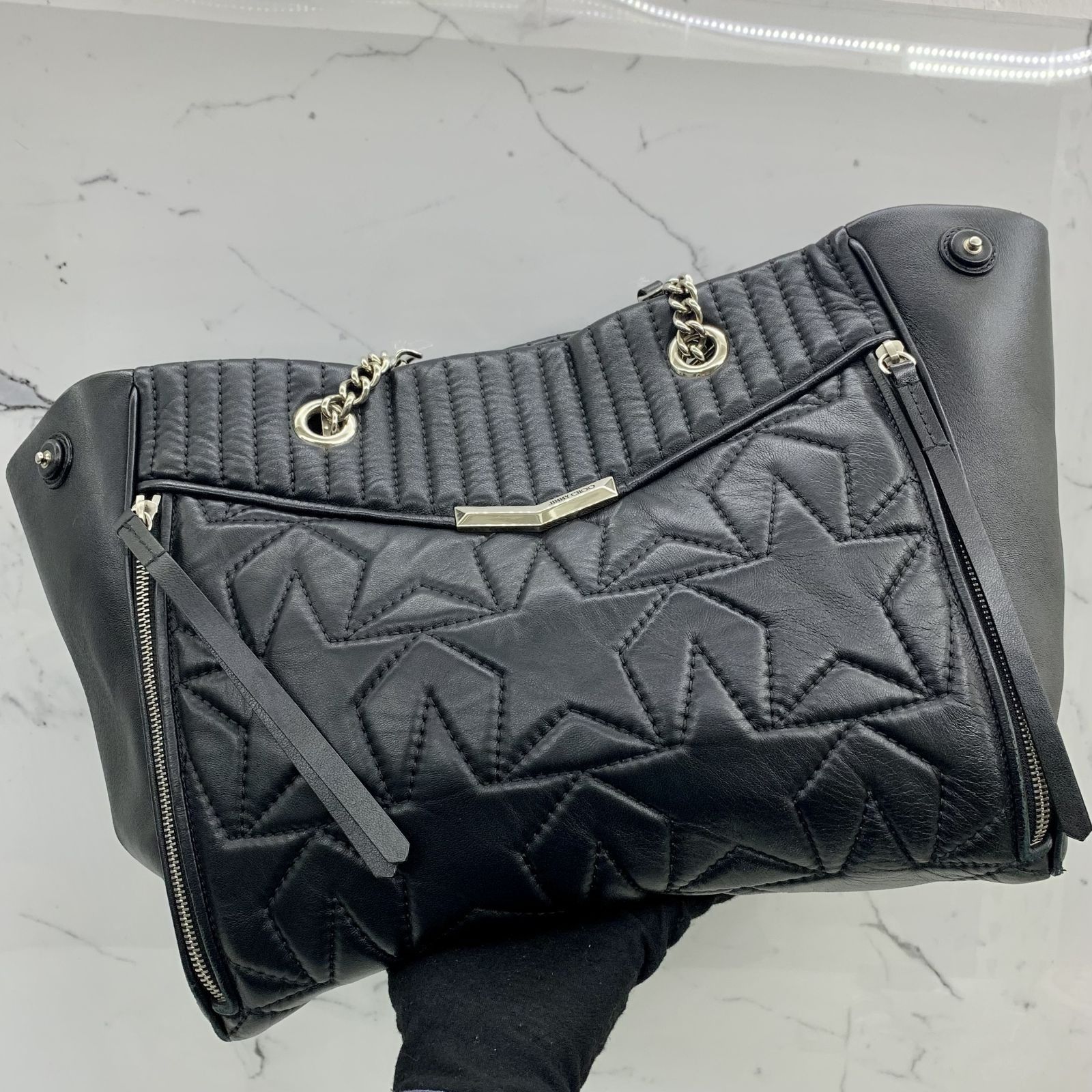Jimmy choo store star tote