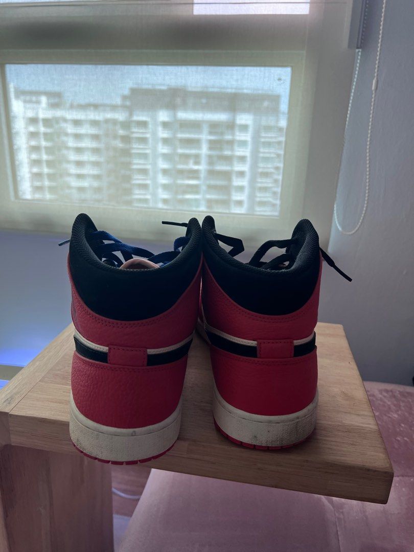 Nike air jordan 1 mid team orange outlet