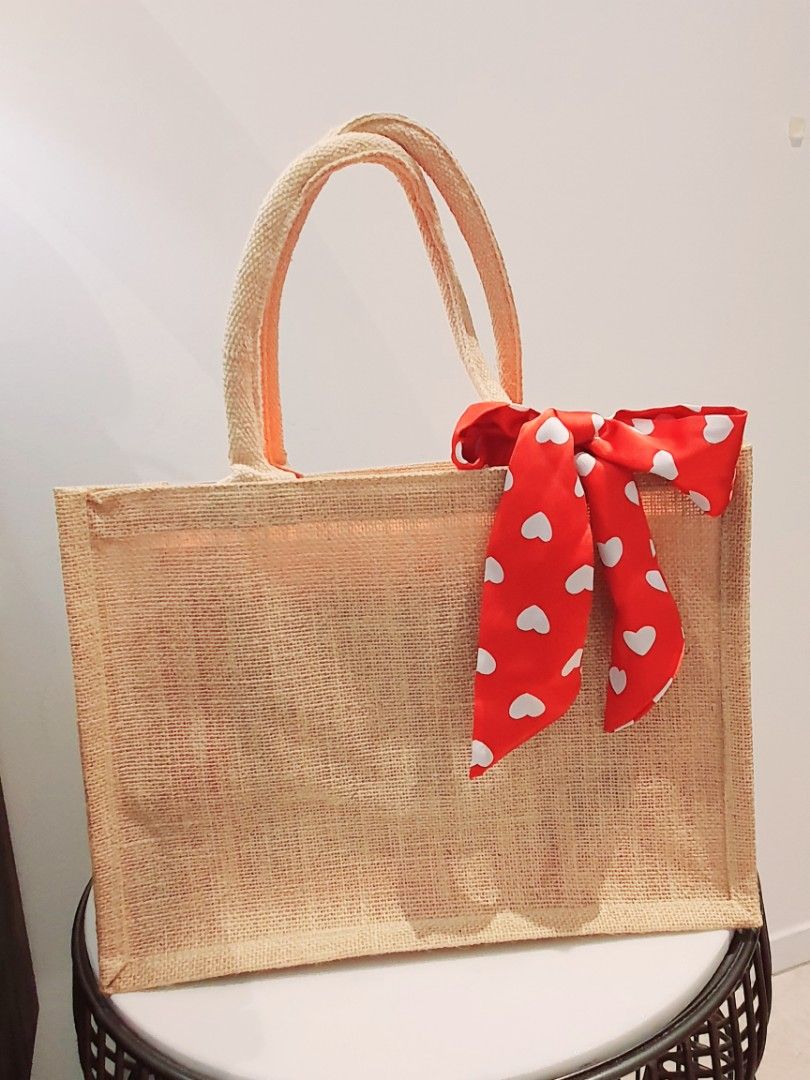 Christmas jute new arrivals gift bags
