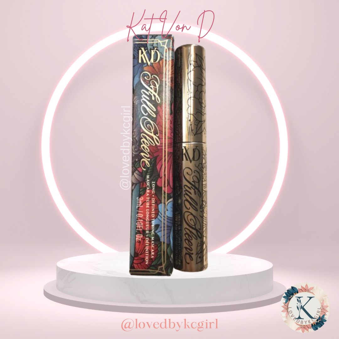 Kat Von D Full sleeve long + Defined tubing mascara 3mL w box, Beauty