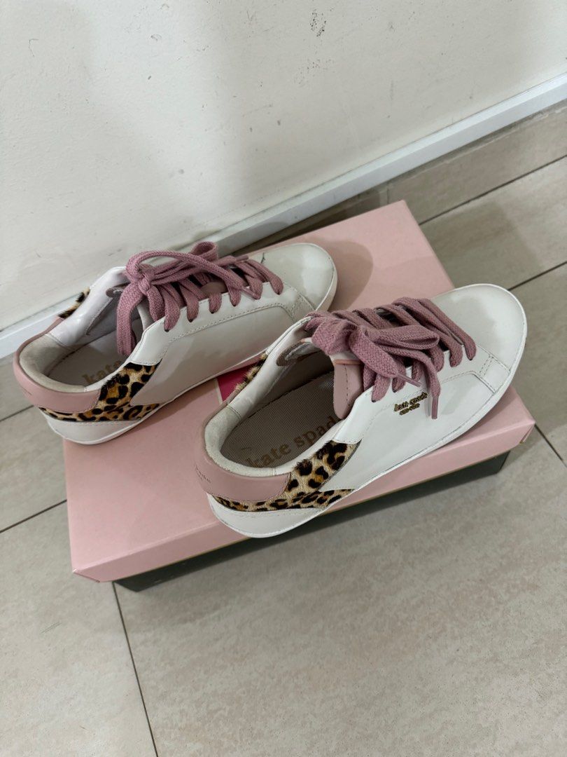 Kate spade leopard best sale sneakers