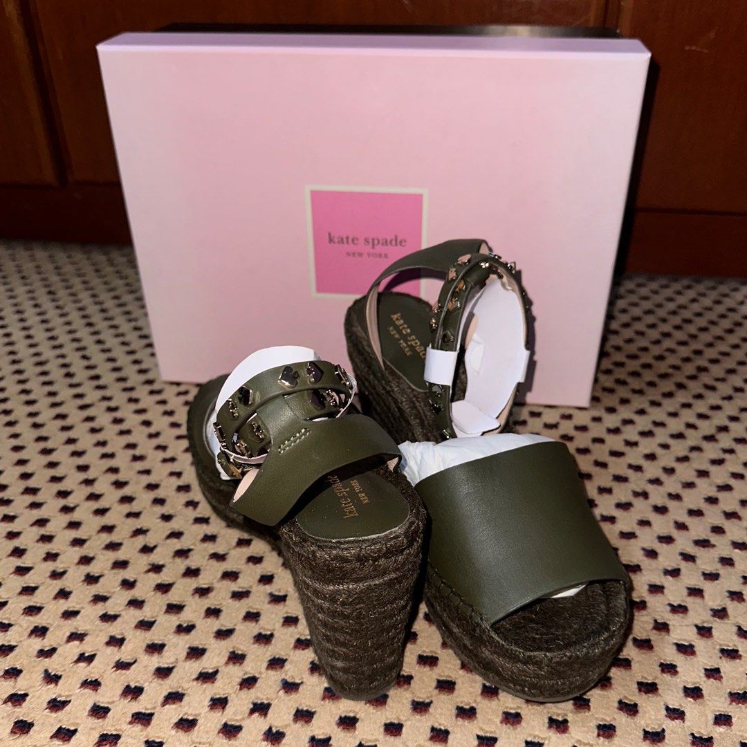 Kate spade new 2025 york frenchy wedge sandals
