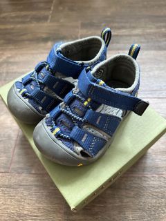 Keen Newport H2 Blue Depths/ Gargoyle toddler shoes US5