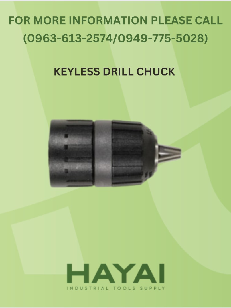 KEYLESS DRILL CHUCK, Commercial & Industrial, Construction Tools