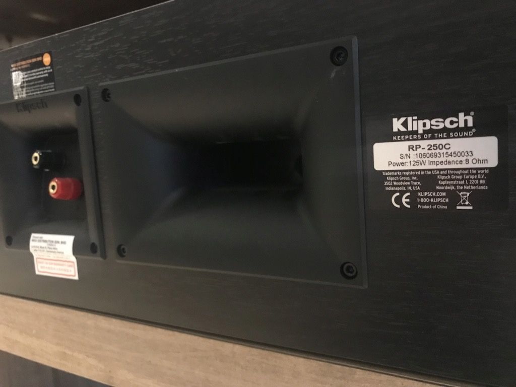 Klipsch RP250C Centre Speaker, Audio, Other Audio Equipment on Carousell
