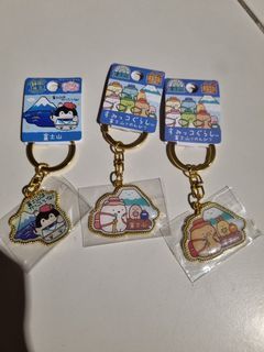 Koupen chan & summiko mount fuji  japan keychain