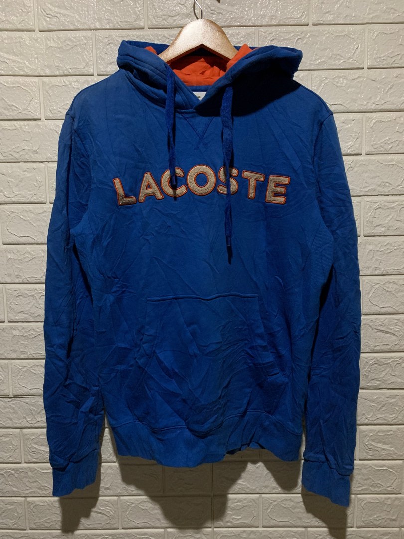 LACOSTE HOODIE, Men's Fashion, Tops & Sets, Hoodies on Carousell