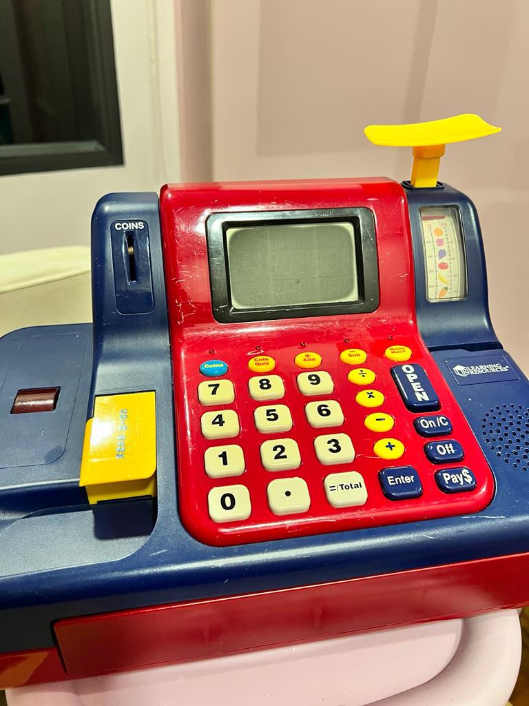 Learning Resources Cash Register, Hobbies & Toys, Toys & Games on Carousell