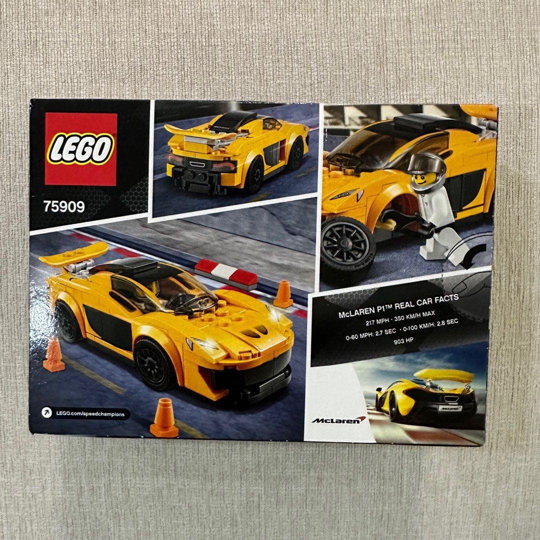 LEGO 75909 Speed Champions McLaren P1 Hobbies Toys Toys Games on Carousell